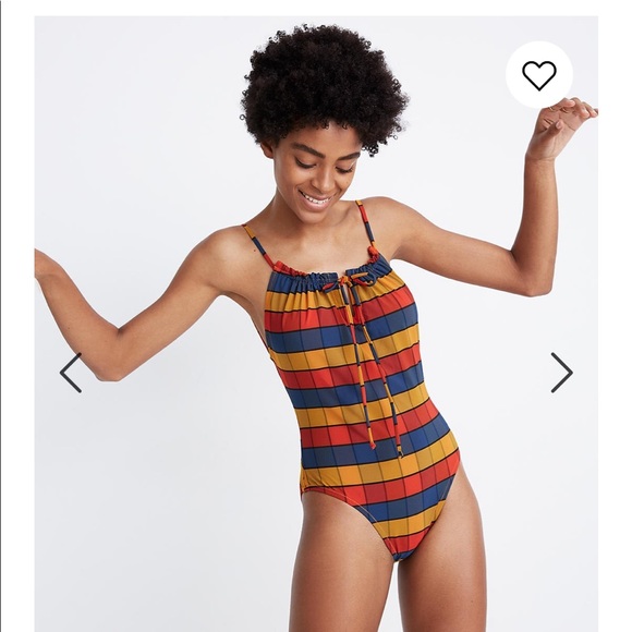 Madewell Second Wave Ruffled Drawstring One-Piece - Picture 11 of 16